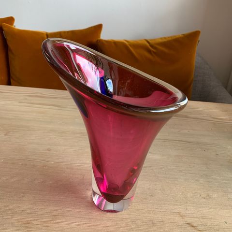 Kunstglass vase