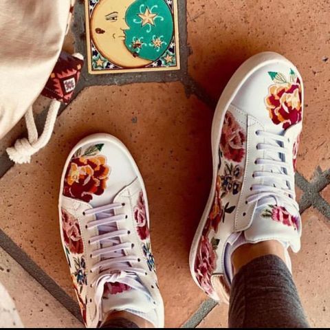 Johnny Was Dylanne floral sneakers str 38