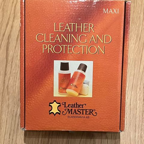 Leather Master lærpleie - Clean and Protect Maxi-pack