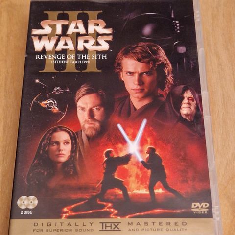 Star Wars 3 - Revenge of The Sith  ( DVD )