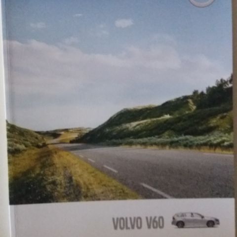 2016 VOLVO V60 -brosjyre. (NORSK)