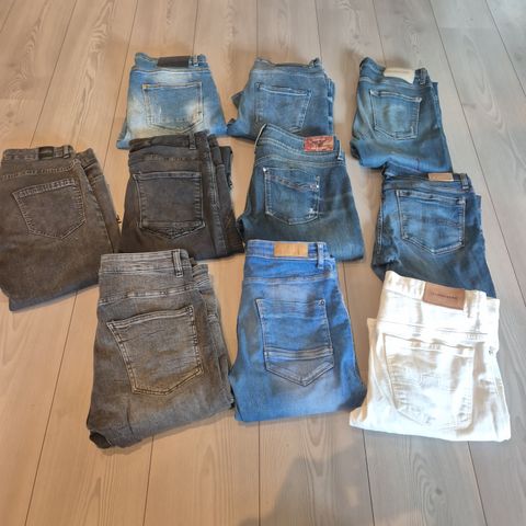 Jeans denim ca str 32/32  - 32/33 på alle