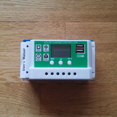 Solcelleregulator 50A 12/24V ( Bly, Agm, Gel, Li-Ion, LiPo )