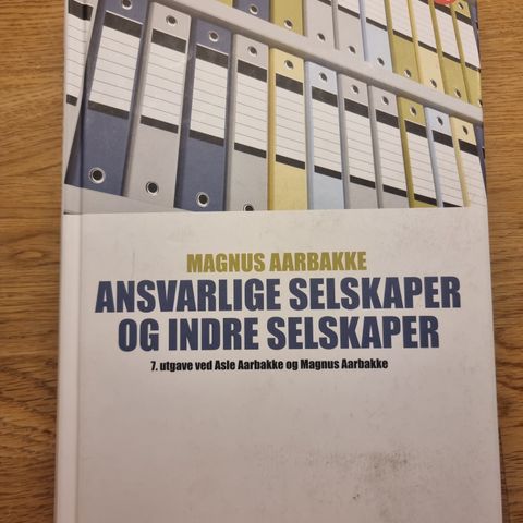 Ansvarlige selskaper og indre selskaper