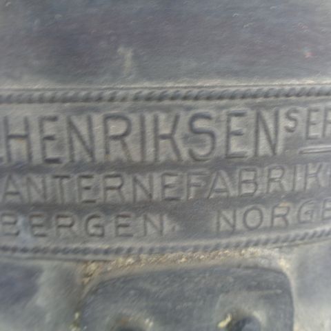 LANDTERNER fra Henriksen  BERGENSK firma !