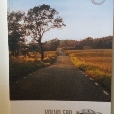 2016 VOLVO S80 -brosjyre. (NORSK)