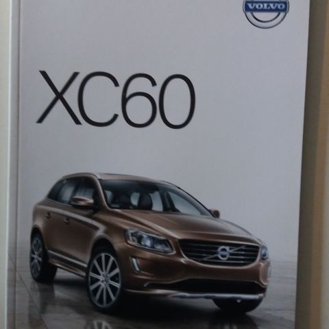 VOLVO XC60 -brosjyre. (NORSK)