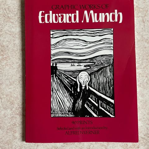 "Graphic works of Edvard Munch" av Alfred Werner