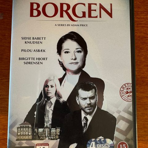 Borgen Alle Sesong 1 DVD-er 🔥Alt som ny!!