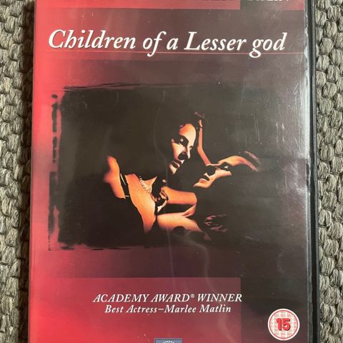 [DVD] Children of a lesser god - 1986 (norsk tekst)