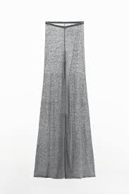 New ZARA grey 100% wool pants, size M