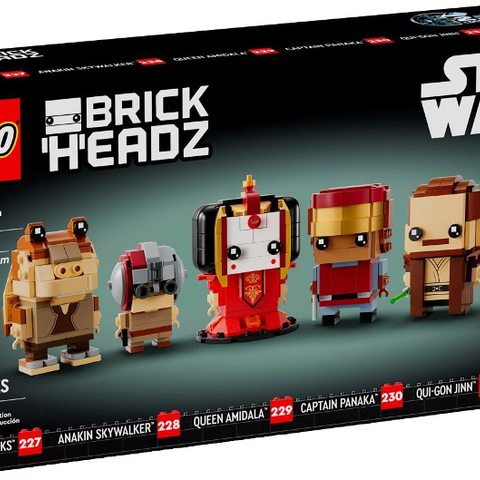 Ny Lego Star Wars Brickheadz 40676 - uåpnet