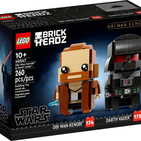 Ny Lego Star Wars Brickheadz 40547 - uåpnet