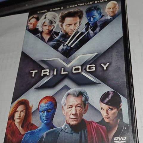 X-men triology på dvd