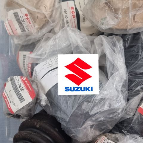 Japanparts Suzuki div. styrestag, hjuloppheng, lagring, hjulnav, bærebru++