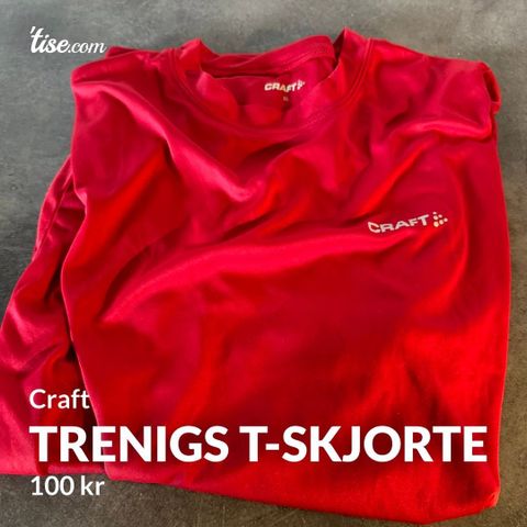 Caraft. Trenings T-Skjorte