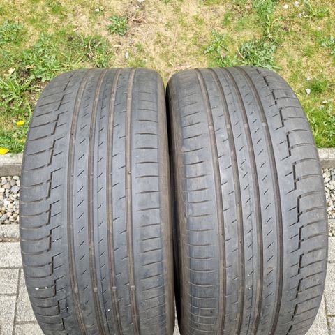 2 stk sommerdekk Continental 285/45 R20