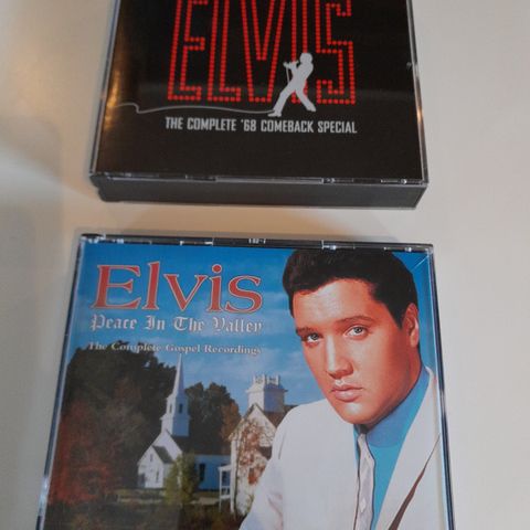 Elvis - CD bokser