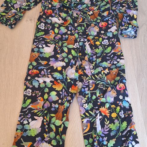 Jumpsuit med dyremønster ca 8 år