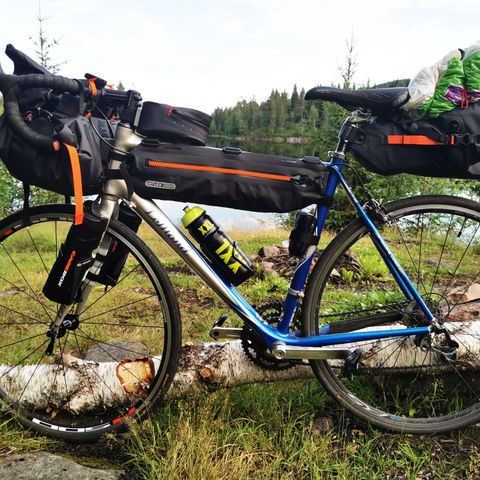 Bikepacking bags / sleeping system for rent (sykkelveske til leie)