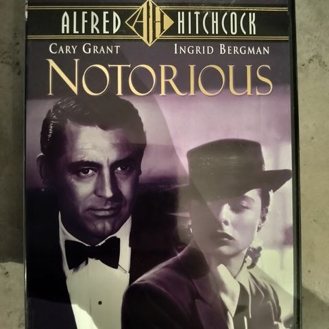 Alfred Hitchcock - Notorious ( DVD) - Cary Grant - Ingrid Bergman