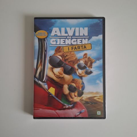 Uåpnet Alvin og Gjengen DVD