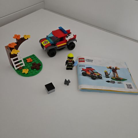 LEGO Brannvesenets firehjulstrekker, LEGO® City 60393