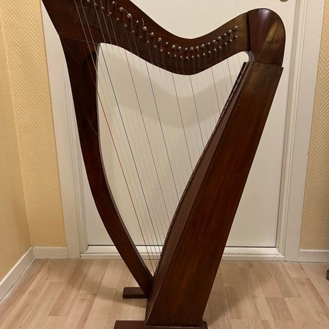 Utleie av keltisk harpe med 27 strenger