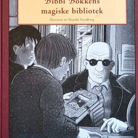 Bibbi Bokkens magiske bibliotek. Barnebøker Jostein Gaarder, Harald Nordberg