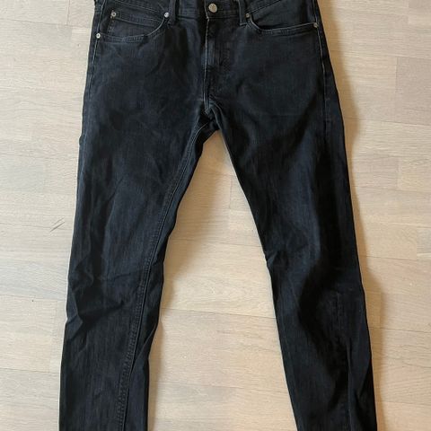 Svarte jeans fra Lee