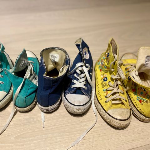 Converse størrelse 33 og 34