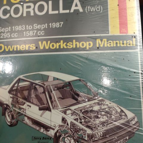 Repbok Toyota Corolla 83-87