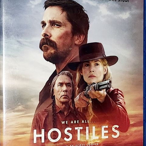 1 BLU RAY-1 DVD..HOSTILES.