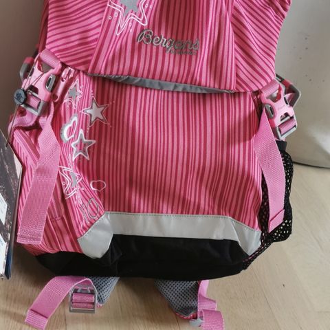 Til skole start, eller tur, rosa Bergans barne ryggsekk 20 l