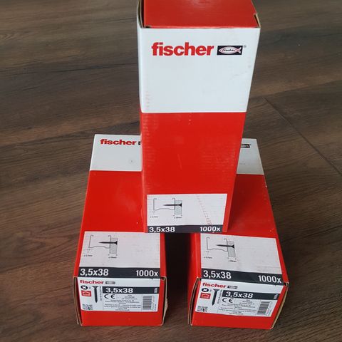 fischer skruer 3,5x38 selges billig