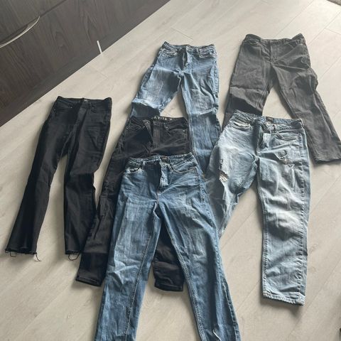 Jeans klespakke dame