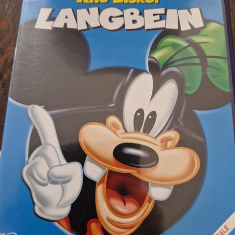 Kr 5 DVD ALLE ELSKER LANGBEIN WALT DISNEY 2004