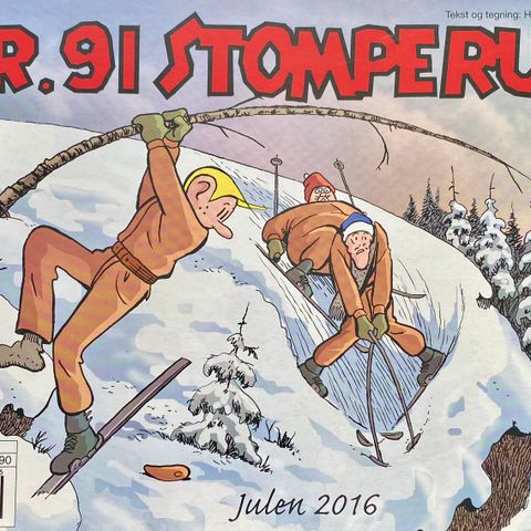 2 stk Nr. 91 Stomperud julehefter fra 2016 og 2017