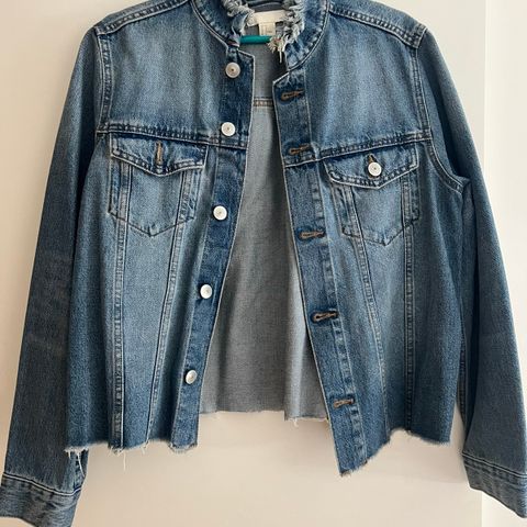 Jeans jakke /olajakke / denim str. 44 H&M