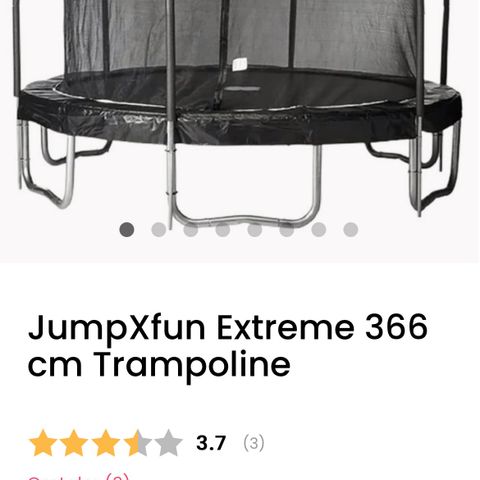 Extreme 366 cm Trampoline