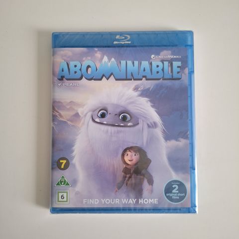 Uåpnet Abominable Blu-ray