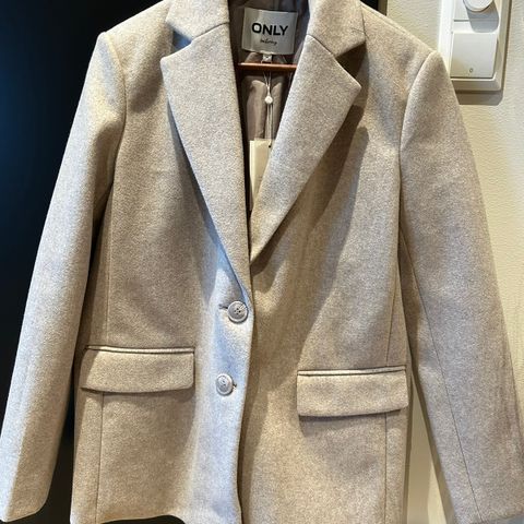 Blazer vårjakke høstjakke  beige ubrukt