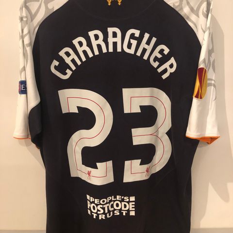 Liverpool - Jamie Carragher match issued 2012/13 fotballdrakt str XL