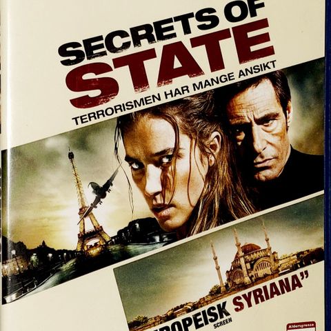 BLU RAY.SECRETS OF STATE.Fransk film.