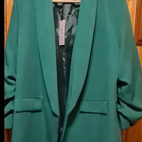 Ny Blazer Eple Grønn Plus Size L (44/46)