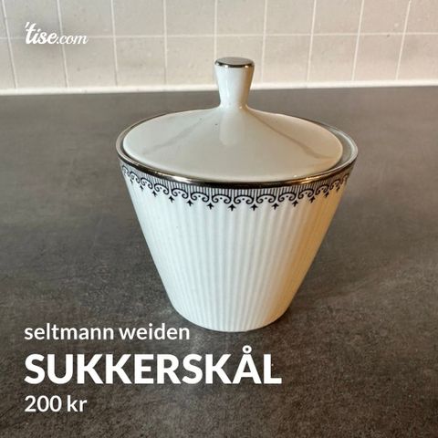 Seltmann Weiden - Sukkerskål