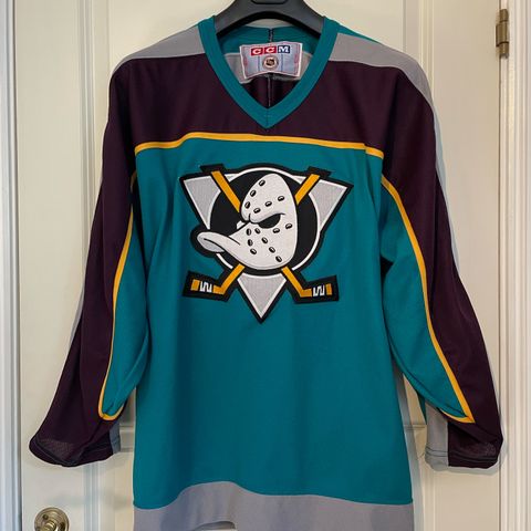 Anaheim Mighty Ducks alternate hockey drakt 1997-99 str medium