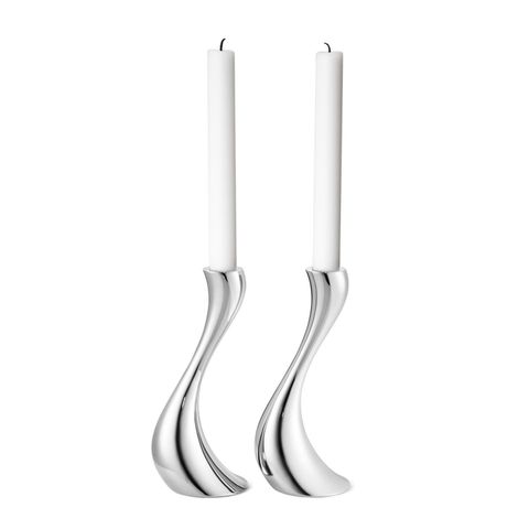 Georg Jensen Cobra lysestake 2 pk stor.