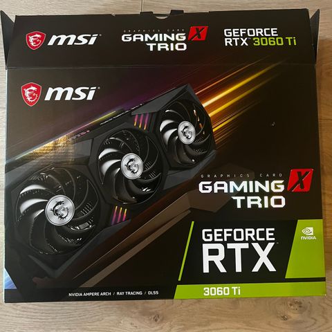 MSI Gaming Trio 3060ti Geforce RTX