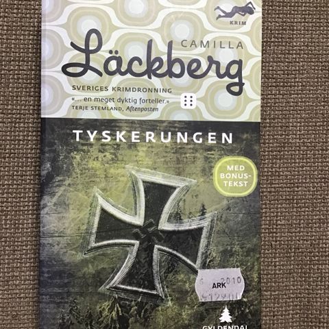 Pocketbok: Camilla Lackberg, Tyskerungen